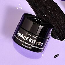 I Dew Care Space Kitten Exfoliating Charcoal Peel-Off Mask - 2023 Version - 80ml