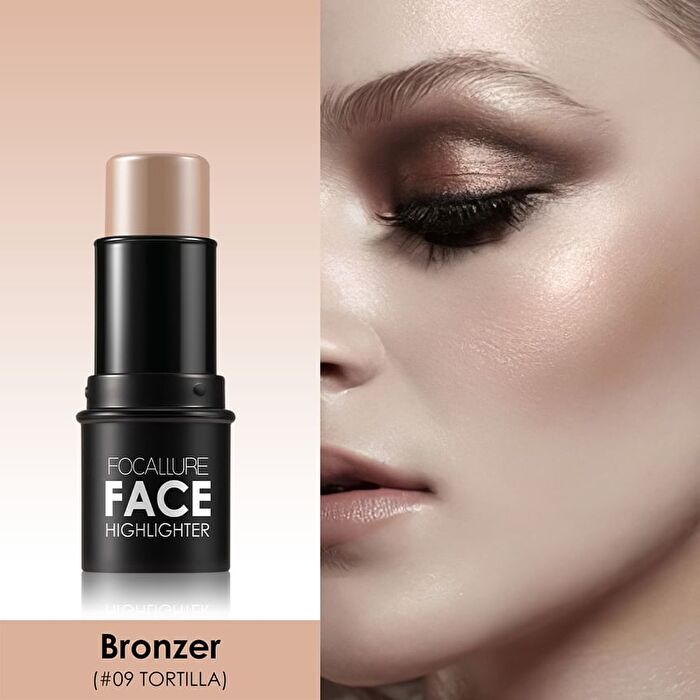 New Highlighter & Contour- 3 Colors - #10 Mocha