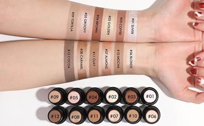 New Highlighter & Contour- 3 Colors - #10 Mocha