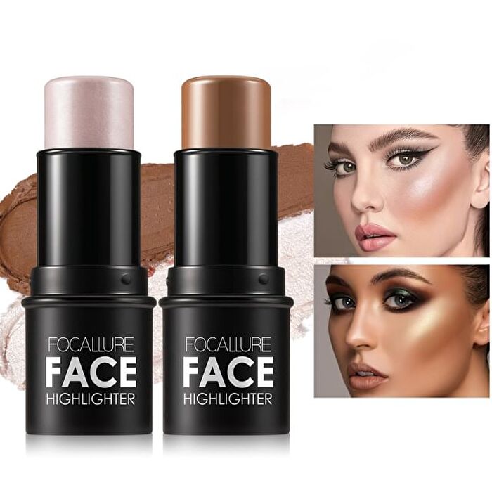 New Highlighter & Contour- 3 Colors - #10 Mocha