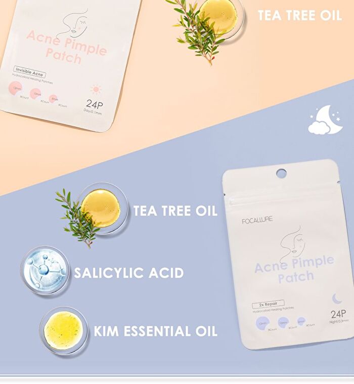 Focallure Acne Pimple Patch-Day & Night - #1 Day 24pcs
