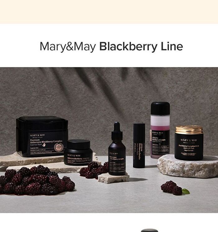 Premium Idebenone Blackberry Complex Essence Mask - 20 sheets