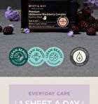 Premium Idebenone Blackberry Complex Essence Mask - 20 sheets