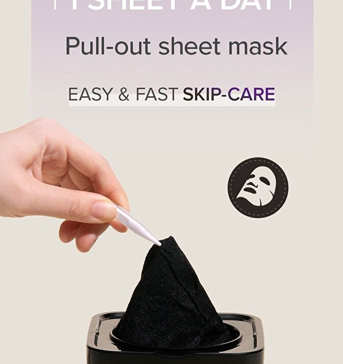 Premium Idebenone Blackberry Complex Essence Mask - 20 sheets