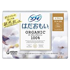 Unicharm Sofy Organic Cotton Feminine Pads without Wings 23cm - 16 pcs
