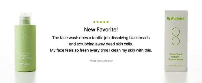 Green Tea & Enzyme Powder Wash JUMBO - 2023 Version - 110g