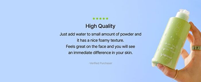 Green Tea & Enzyme Powder Wash JUMBO - 2023 Version - 110g