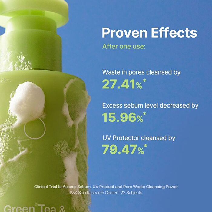 Green Tea & Enzyme Milky Foaming Wash - 140ml