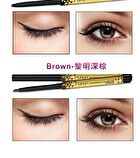 Waterproof Eyeliner Pen - Deep Brown - 2 pcs
