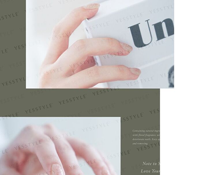 Alloya Water-Based Natural Nail Polish Environmental Friendly 094 Silver Memories - 10ml