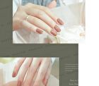 Water-Based Natural Nail Polish Environmental Friendly 150 Berry Mousse - 10ml