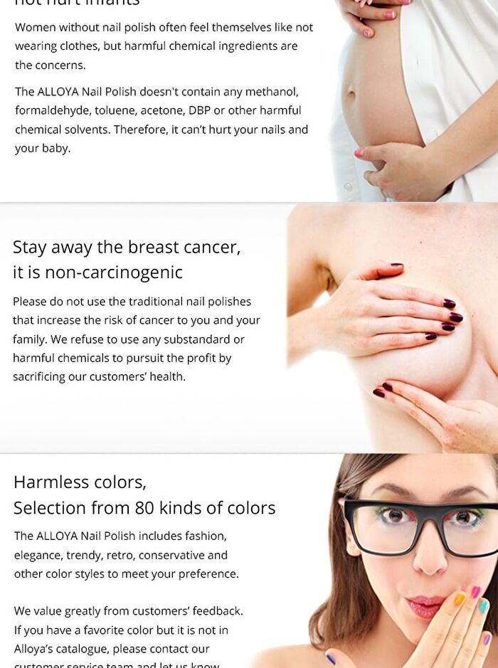 Water-Based Natural Nail Polish Environmental Friendly 150 Berry Mousse - 10ml