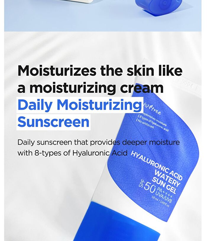 Hyaluronic Acid Watery Sun Gel Set - 50ml x 2 pcs
