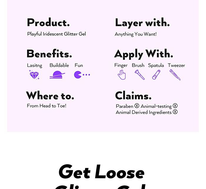 Get Loose Glitter Gel Mini Trio YesStyle Exclusive Set - 3 pcs