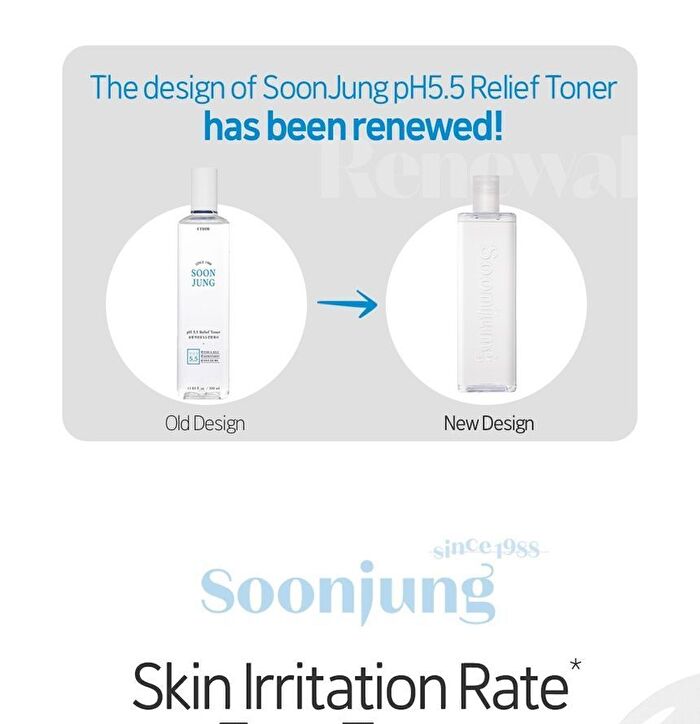 Soon Jung pH 5.5 Relief Toner - 2023 Version - 350ml