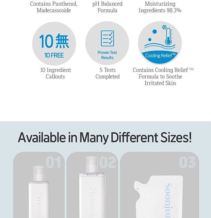 Soon Jung pH 5.5 Relief Toner - 2023 Version - 350ml