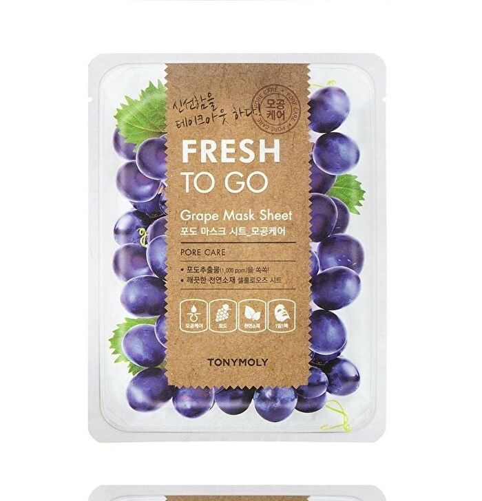 Fresh To Go Mask Sheet - 12 Types - Shine Muscat