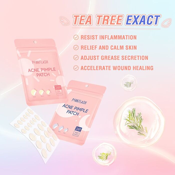 Pinkflash Acne Pimple Patch-Day & Night - #1 DAY 24pcs