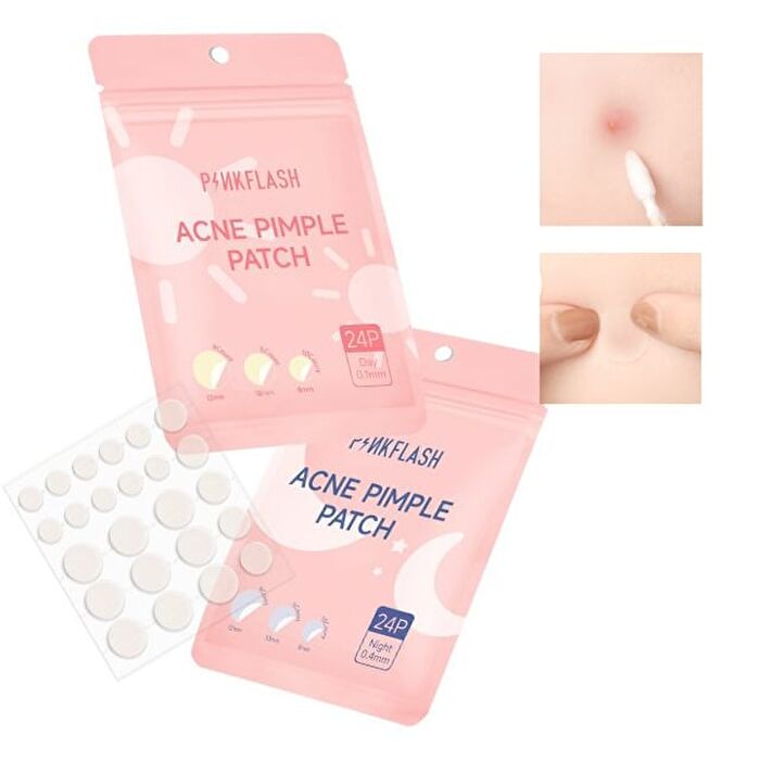 Pinkflash Acne Pimple Patch-Day & Night - #2 NIGHT 24pcs