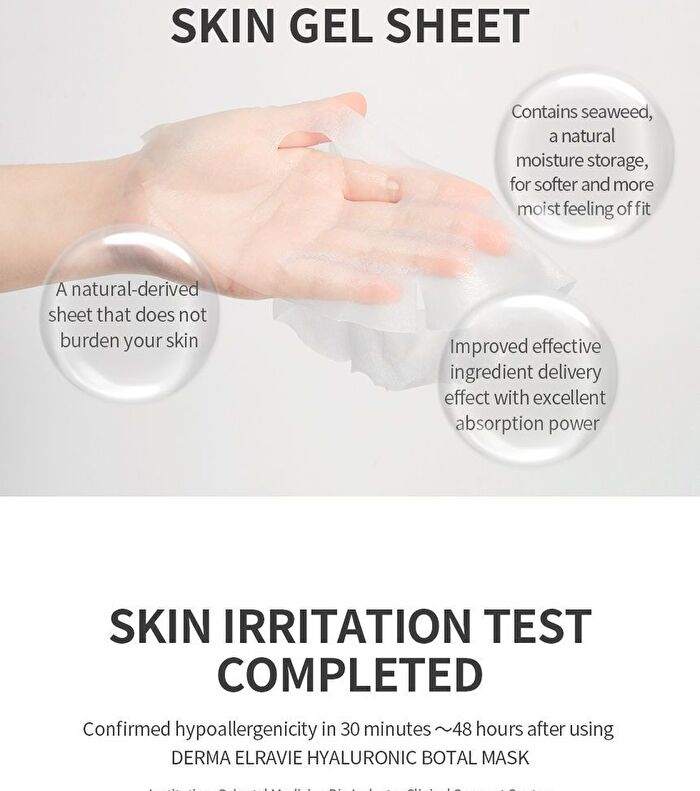 Hyaluronic Botal Mask Set - 23g x 10 sheets