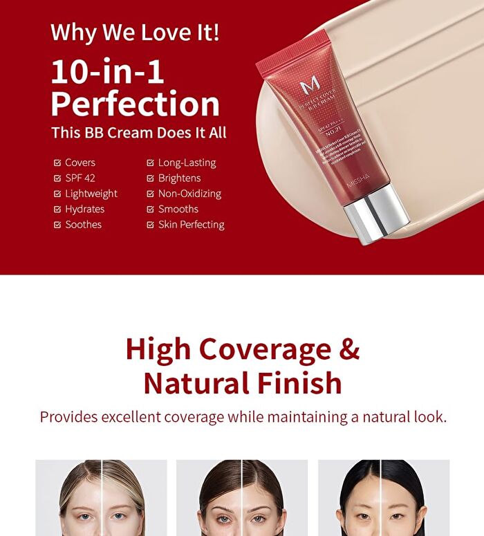 M Perfect Cover BB Cream Mini - 5 Colors - #27 Honey Beige