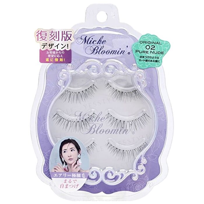 Eyelash Original Line 02 Pure Nude - 3 pairs
