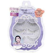 Miche Bloomin' Eyelash Original Line 09 Nudie Brown - 3 pairs