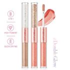 New 2 in 1 All Glow Liquid Eyeshadow-2 colours - #5 Starry Pearl