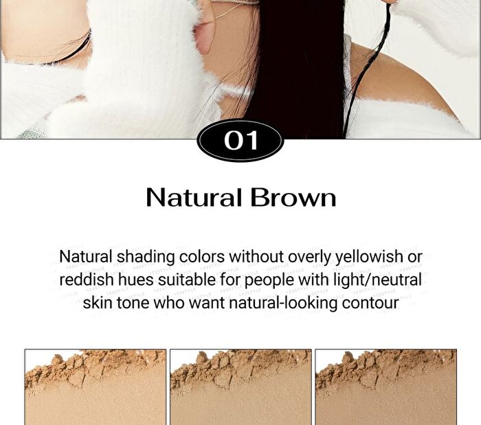 peripera Ink V Shading NEW - 3 Types - #02 Deep Brown