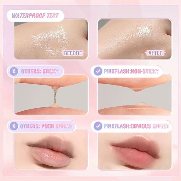 Pinkflash CarePlus Lip Oil-Natural Ingredients - #4ml