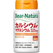 Asahi Dear-Natura Calcium And Magnesium 30 days - 120 capsules