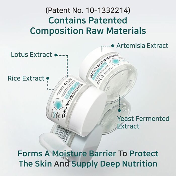 Aplb Glutathione Niacinamide Facial Cream - 55ml