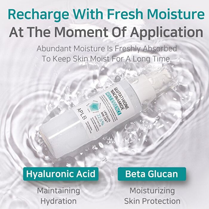 Aplb Glutathione Niacinamide Mist Essence - 105ml