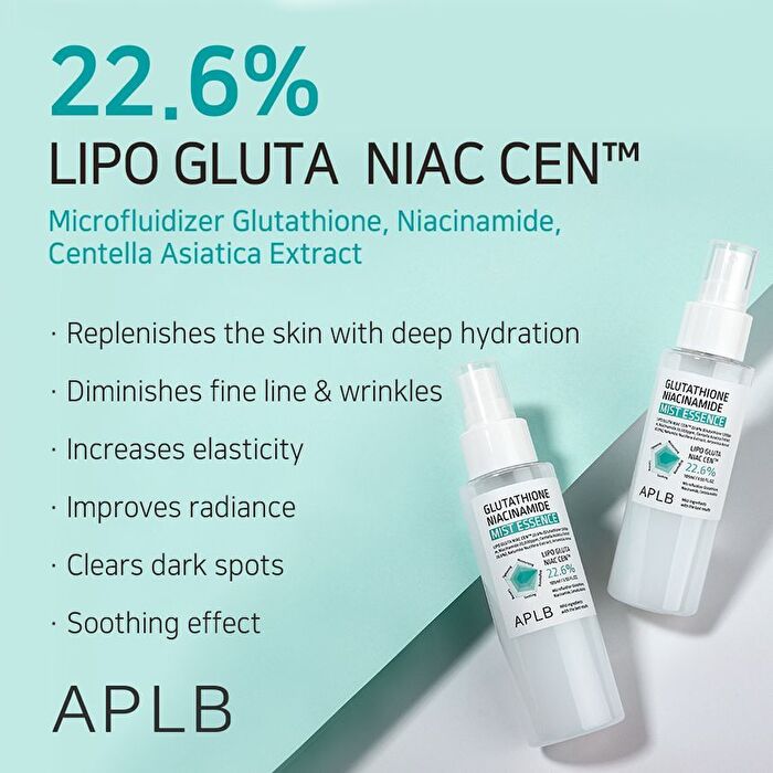 Aplb Glutathione Niacinamide Mist Essence - 105ml