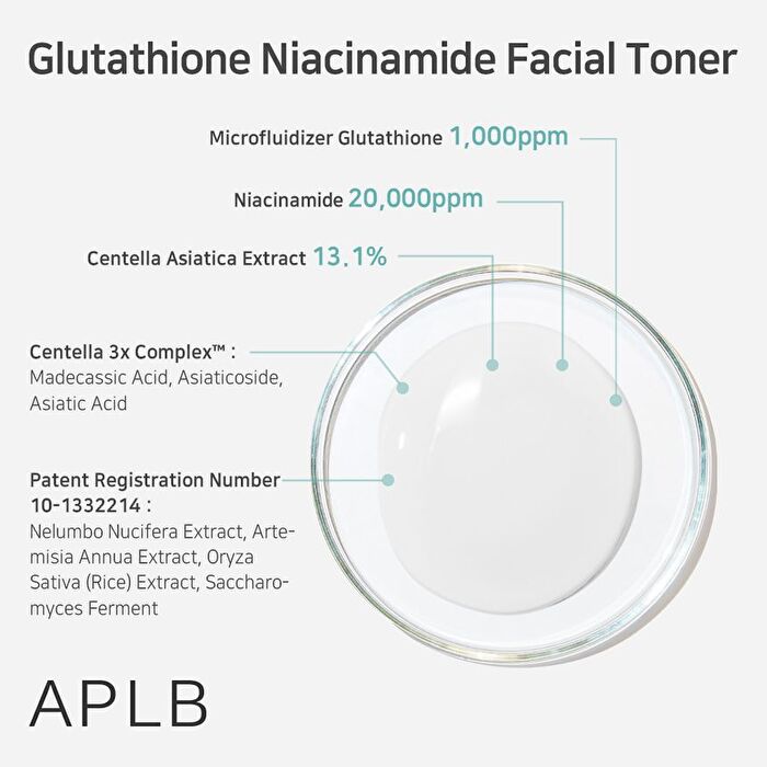 Aplb Glutathione Niacinamide Facial Toner - 160ml