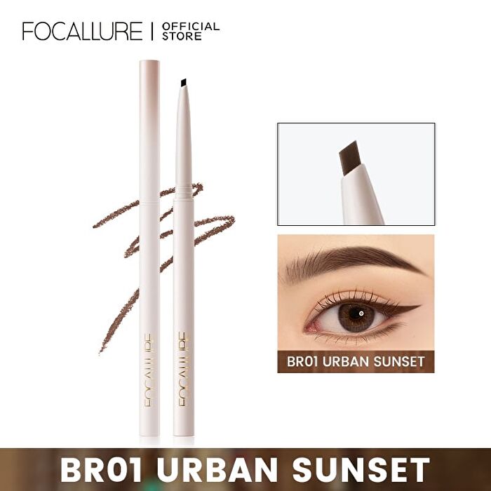 Focallure Perfectly Defined Gel Eyeliner - 2 Colors - #BK01 Urban Night