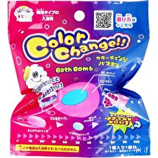 Color Change Pink Bath Ball - 1 pc