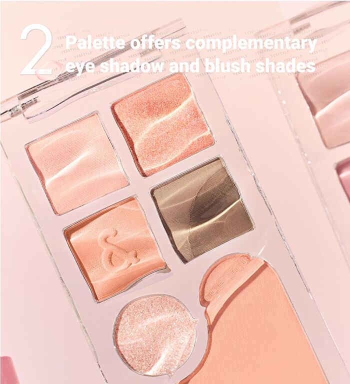 romand Bare Layer Palette - 2 Types - #01 Arpicot Mood
