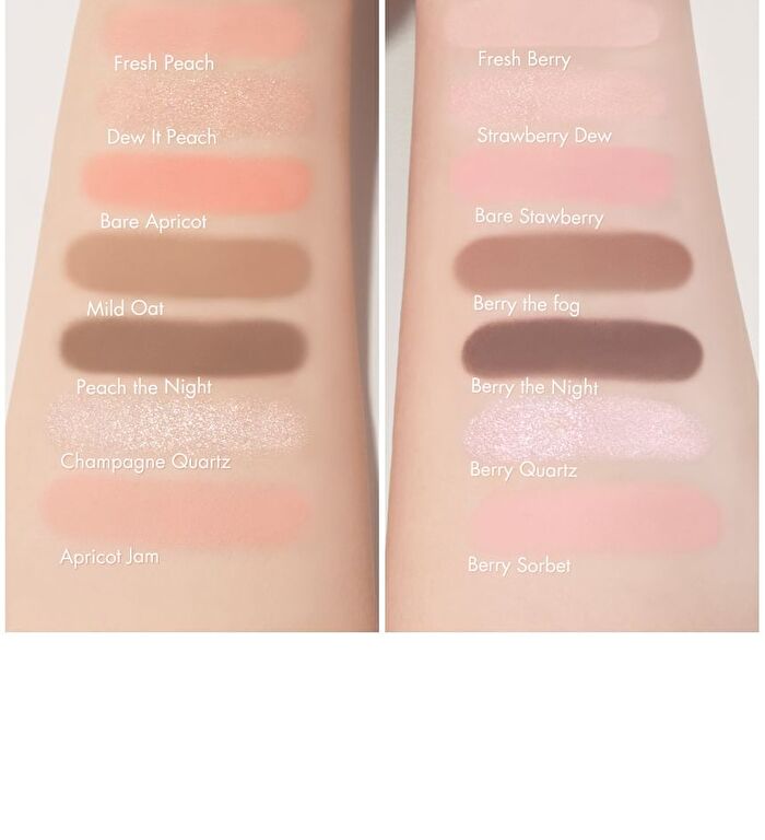 romand Bare Layer Palette - 2 Types - #01 Arpicot Mood