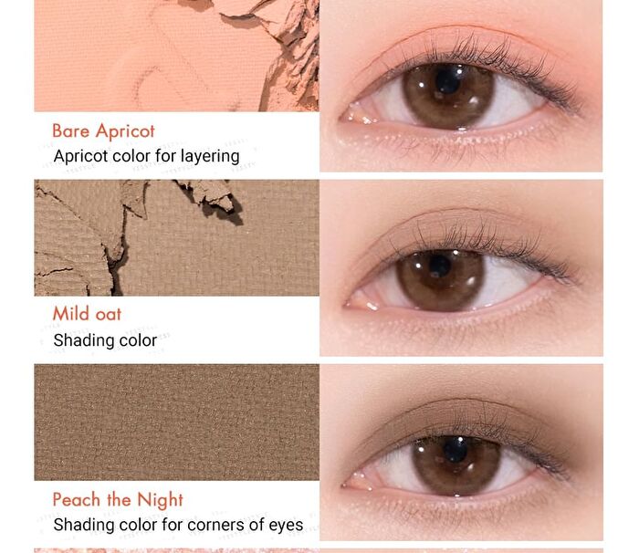 romand Bare Layer Palette - 2 Types - #02 Strawberry Mood