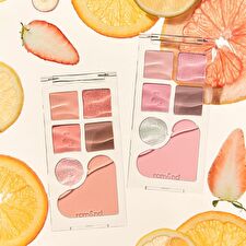 romand Bare Layer Palette - 2 Types - #02 Strawberry Mood