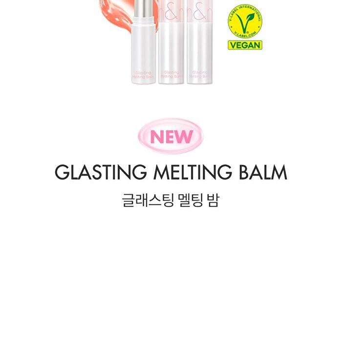 romand Glasting Melting Balm New Bare Series - 2 Colors - #08 Coralia
