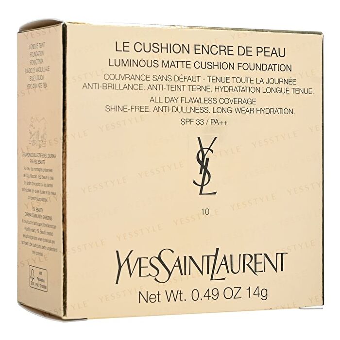 Yves Saint Laurent Le Cushion Encre De Peau Luminous Matte Cushion  Foundation SPF33 20 14g