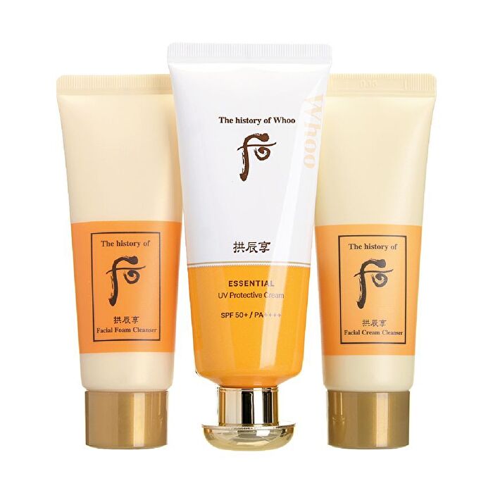 Gongjinhyang Essential UV Protective Cream Special Set - 3 pcs