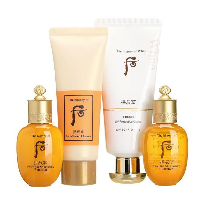 Gongjinhyang Fresh UV Protective Cream Special Set - 4 pcs