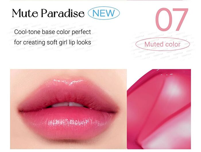 peripera Water Bare Tint Peritage Collection - 2 Colors - #07 Mute Paradise