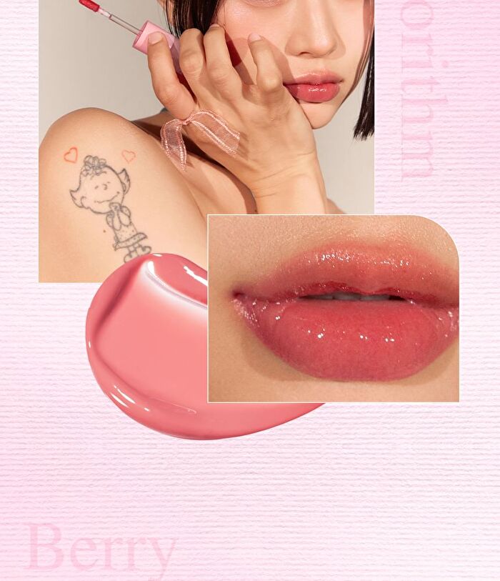 peripera Ink Mood Glowy Tint Peritage Collection - 3 Colors - #13 Berry Pretty
