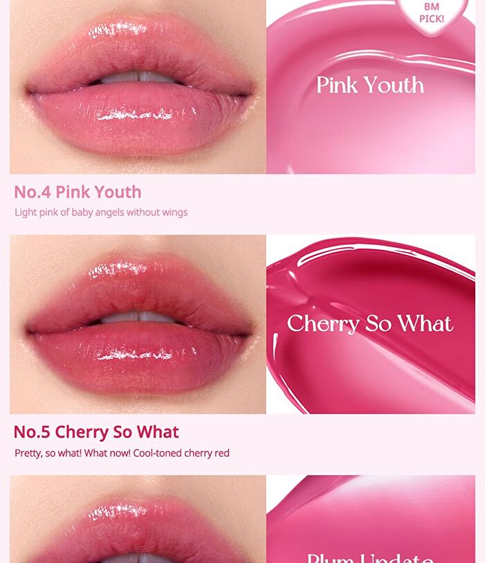 peripera Ink Mood Glowy Tint Peritage Collection - 3 Colors - #13 Berry Pretty