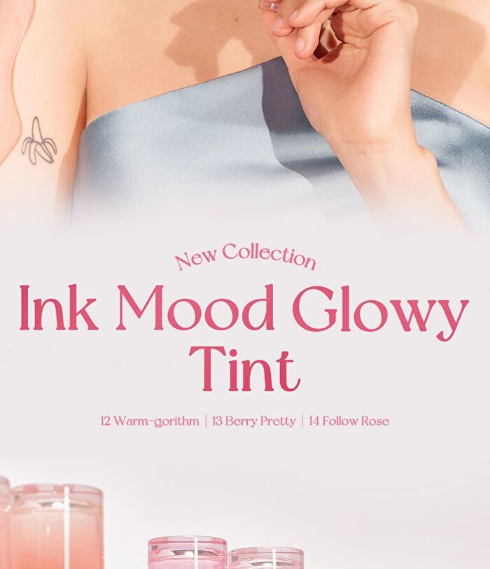 peripera Ink Mood Glowy Tint Peritage Collection - 3 Colors - #13 Berry Pretty