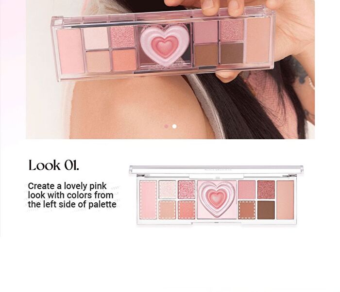 peripera All Take Mood Like Palette Peritage Collection - 2 Types - #01 Prestige Pink